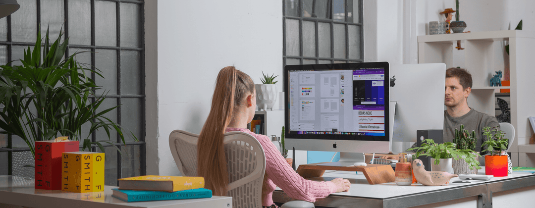iMac 27-inch office