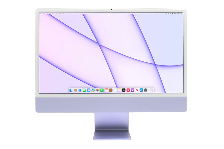 iMac 24-inch M1 Purple Front