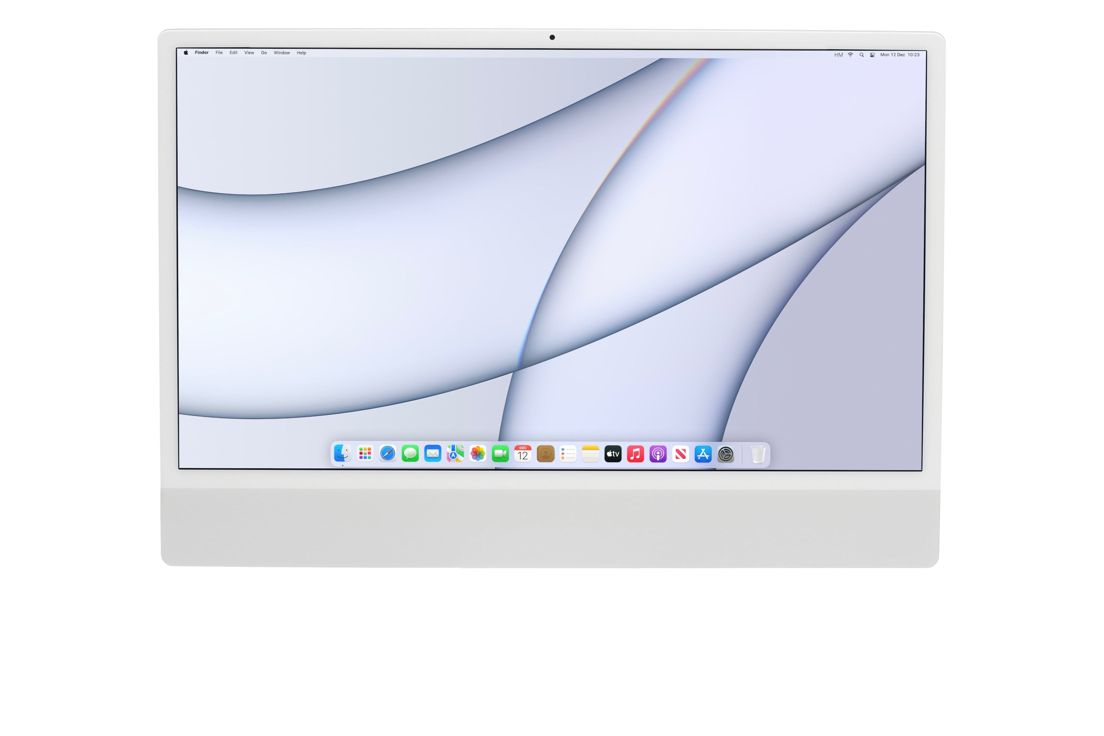Apple iMac 24-inch M1 (4-ports, 2021) Silver Refurbished – Hoxton Macs