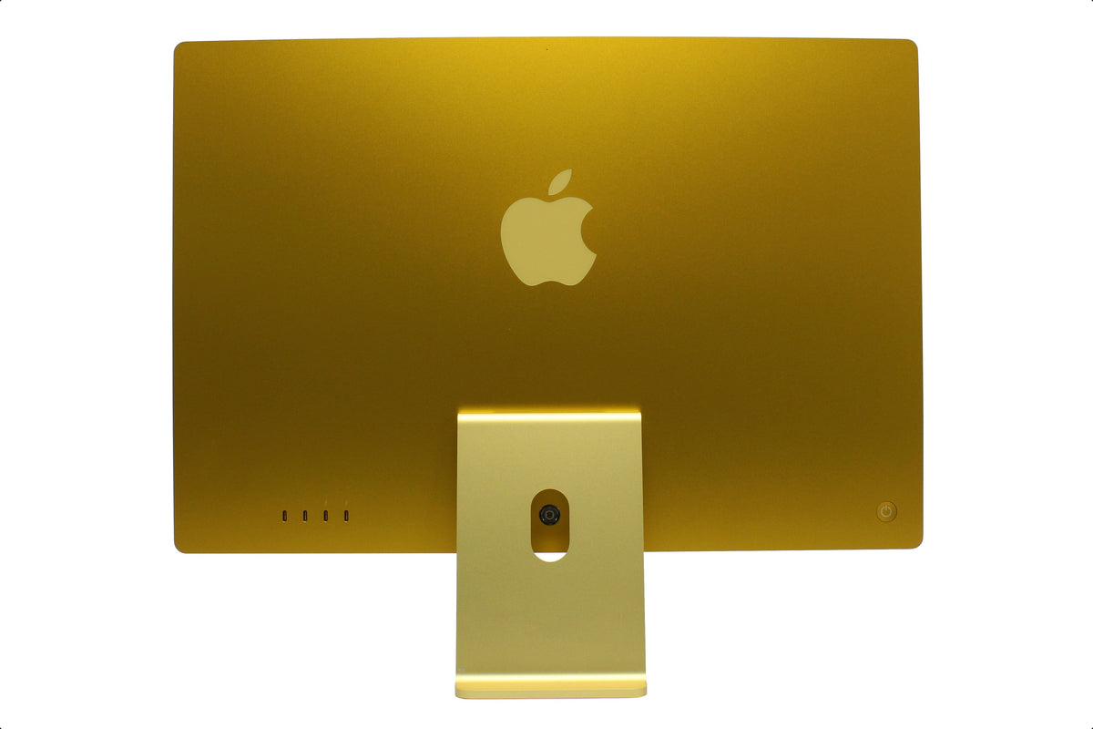Apple iMac 24-inch M1 (4-ports, 2021) Yellow Refurbished – Hoxton Macs