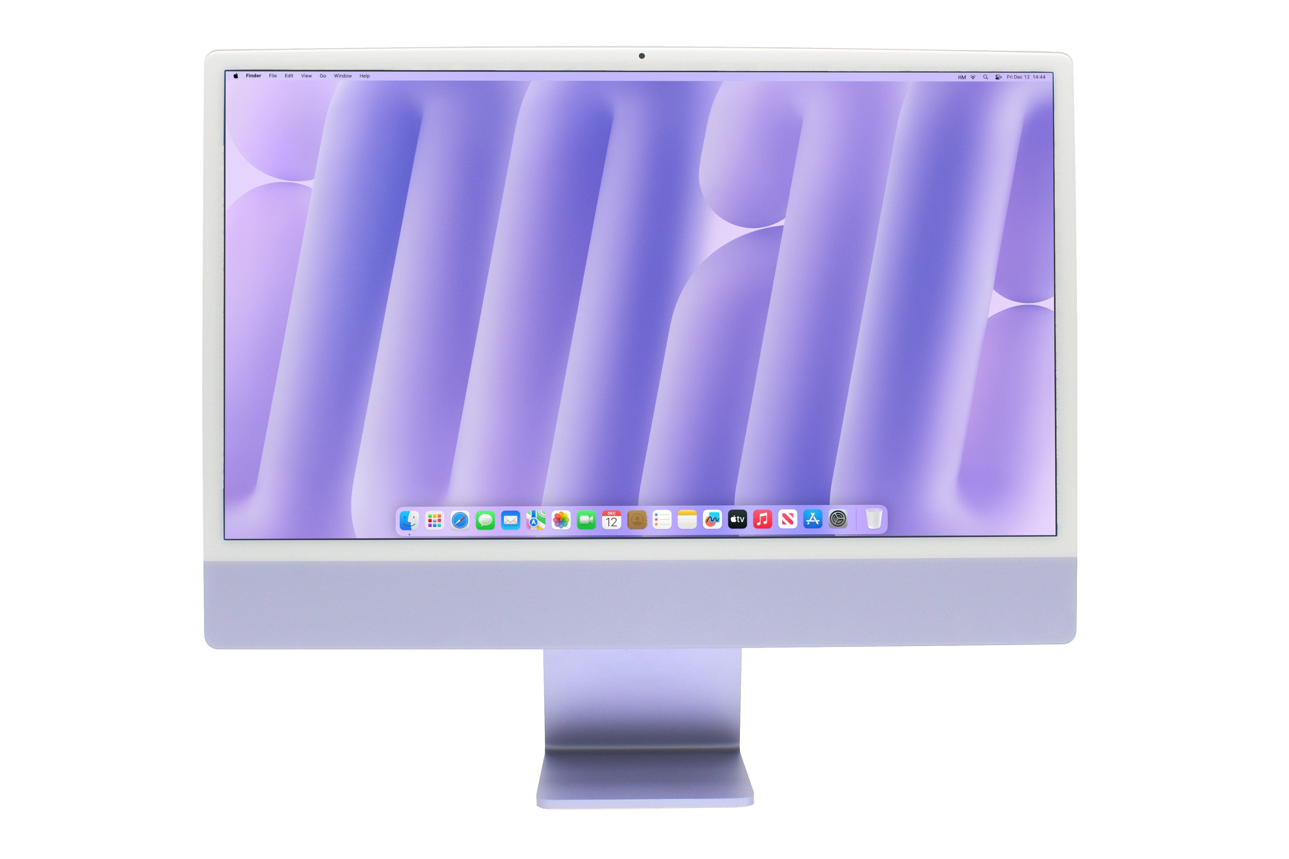 Refurbished Apple iMac 24-inch M4 (4-ports,2024) Purple | Hoxton Macs