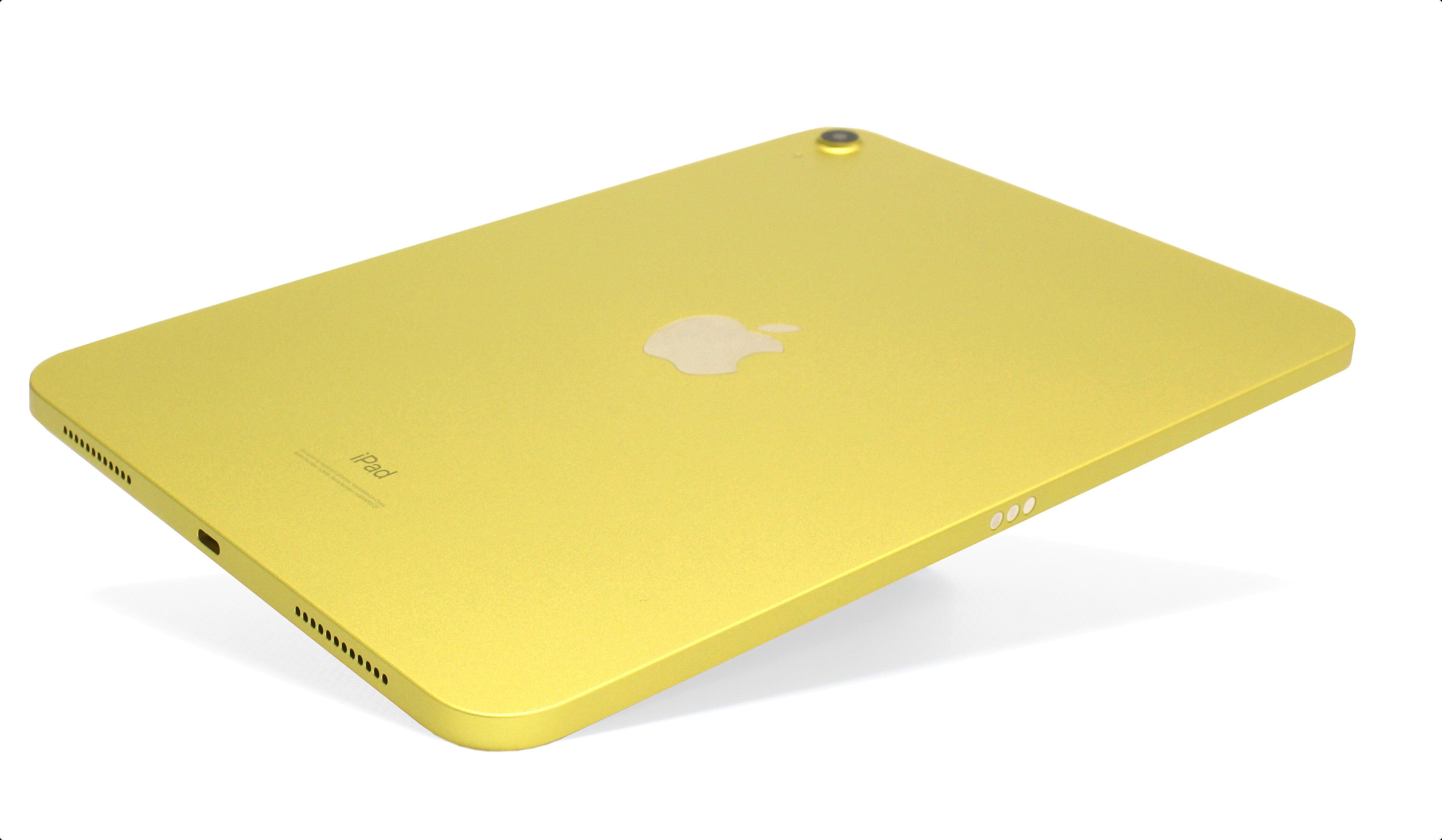 iPad 10.9インチ 第10世代 64GB イエロー Refurbished iPad 10.9-inch 10th Generation 5G Wi-Fi – Hoxton Macs