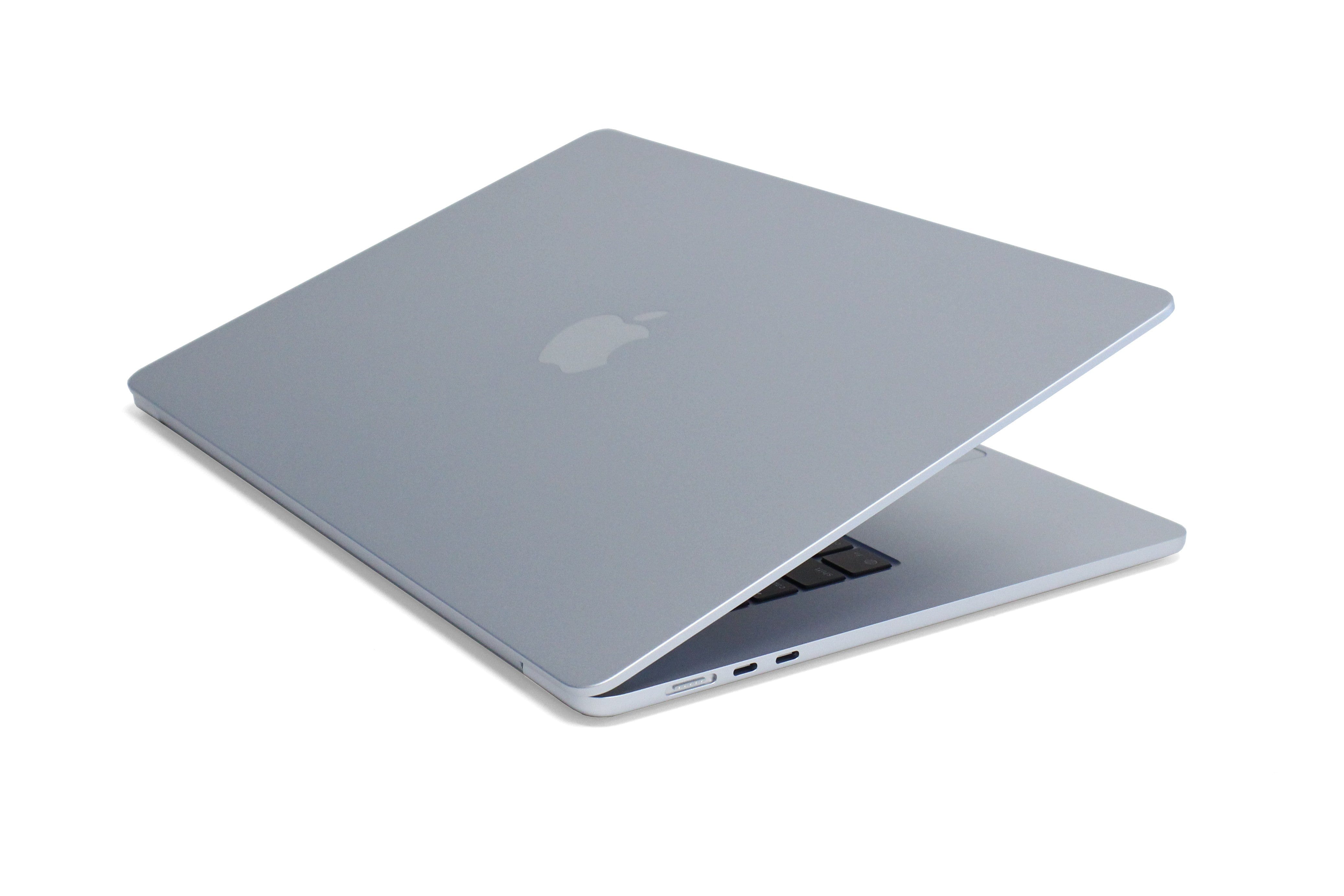 Refurbished MacBook Air M4 15-inch Sky Blue available at Hoxton Macs