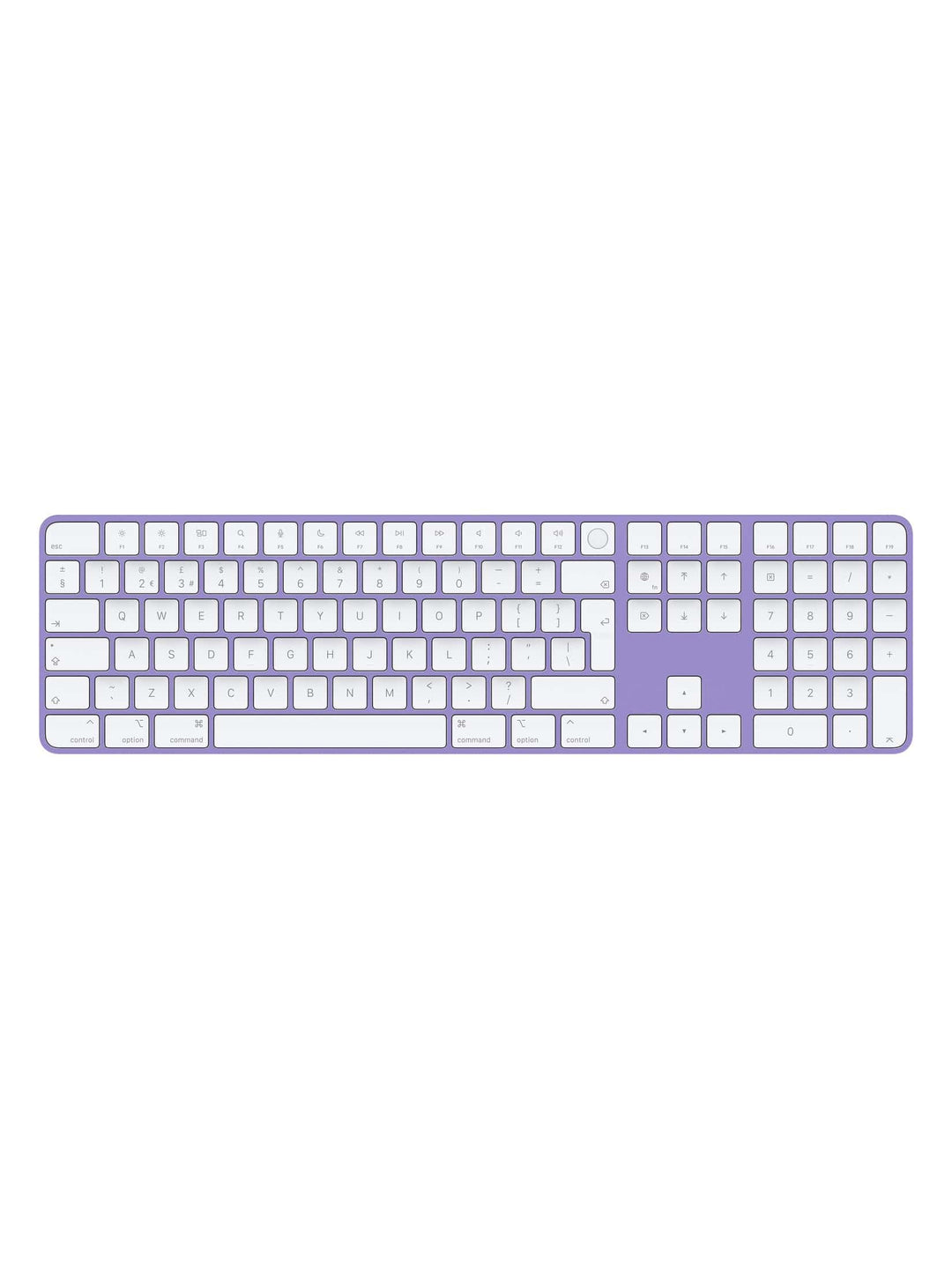 Apple Magic Keyboard Purple Apple Magic Keyboard with Touch ID and Numeric Keypad (Lightning) - Excellent